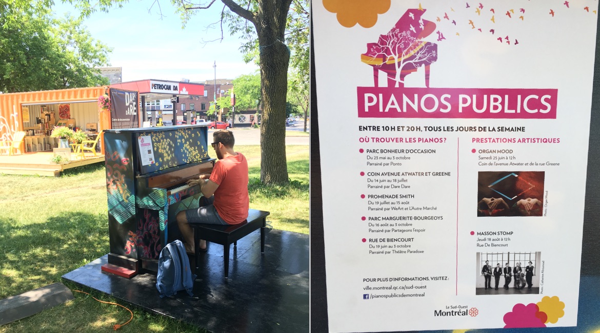 Montreal: Public Pianos