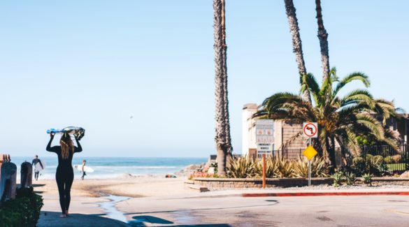 San Diego surfen