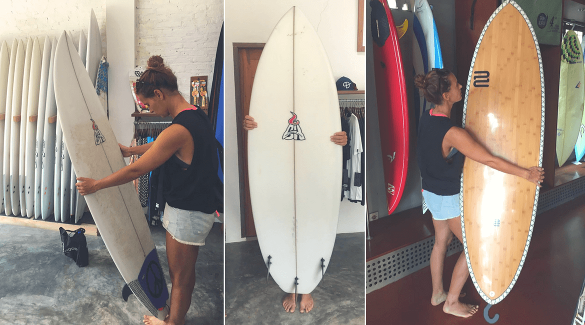 Surfboard gebraucht kaufen: Fühlen, Testen, Checken!