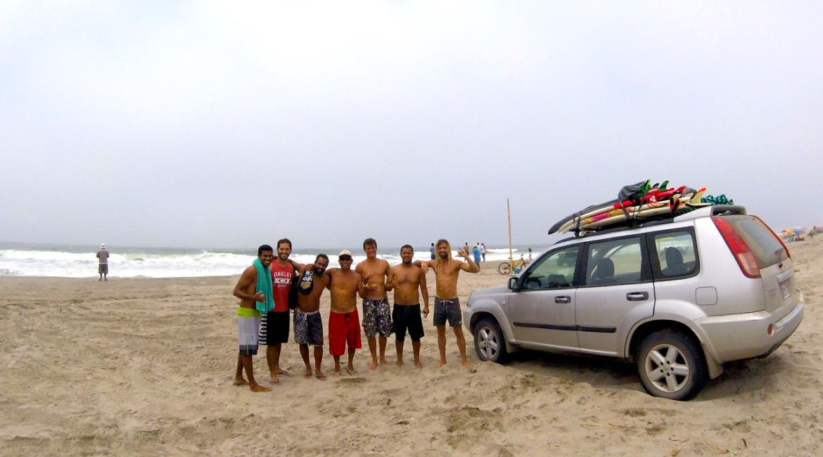Peru Reisen und Surfen: Playa Arica