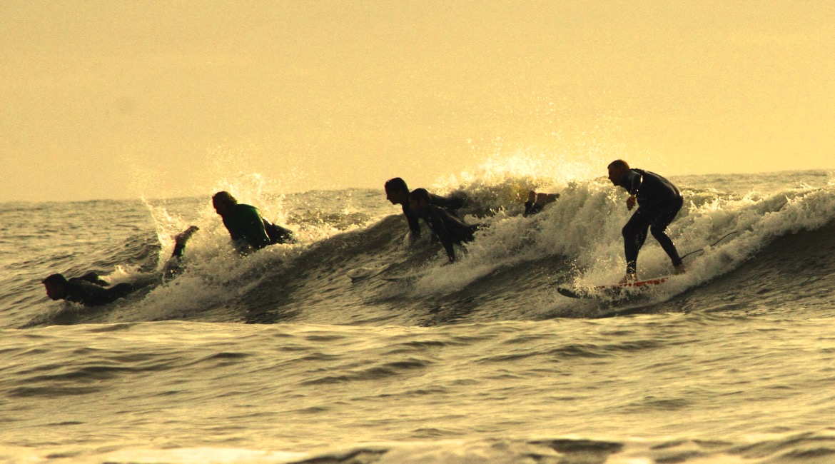 Bulli Surftrip: Hvide Sande Surf