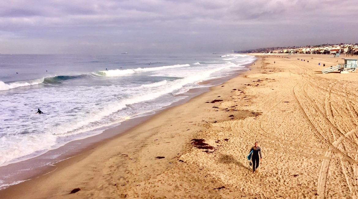 Los Angeles Surfen - Hermosa Beach