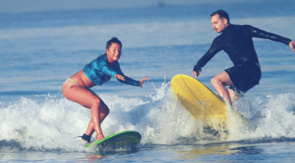 Wellenreiter – Anfänger auf Bali Wellenreiter - Anfänger auf Bali