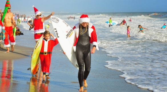 Weihnachtsbräuche aus aller Welt - Surfen