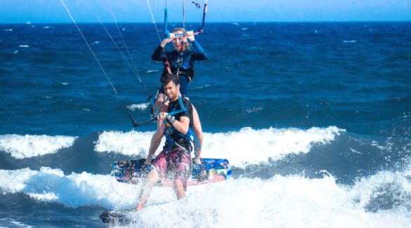 Kitesurfen lernen